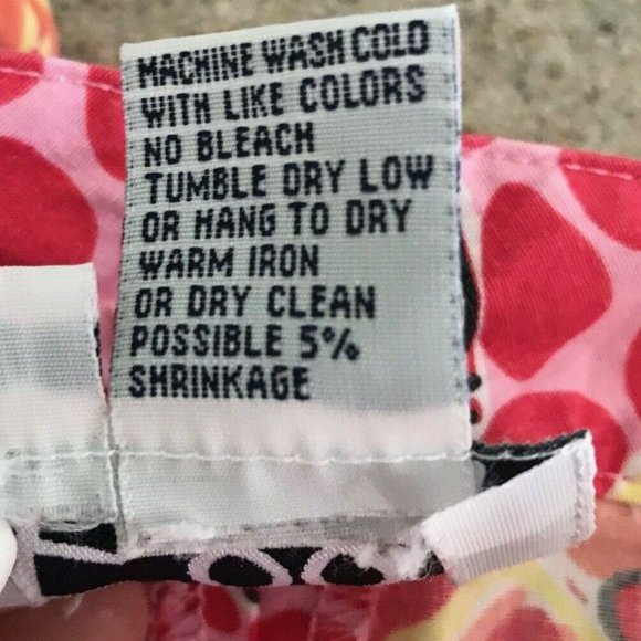 Lilly Pulitzer Pink Orange Butterfly Print Capri Pants - Picture 5 of 6